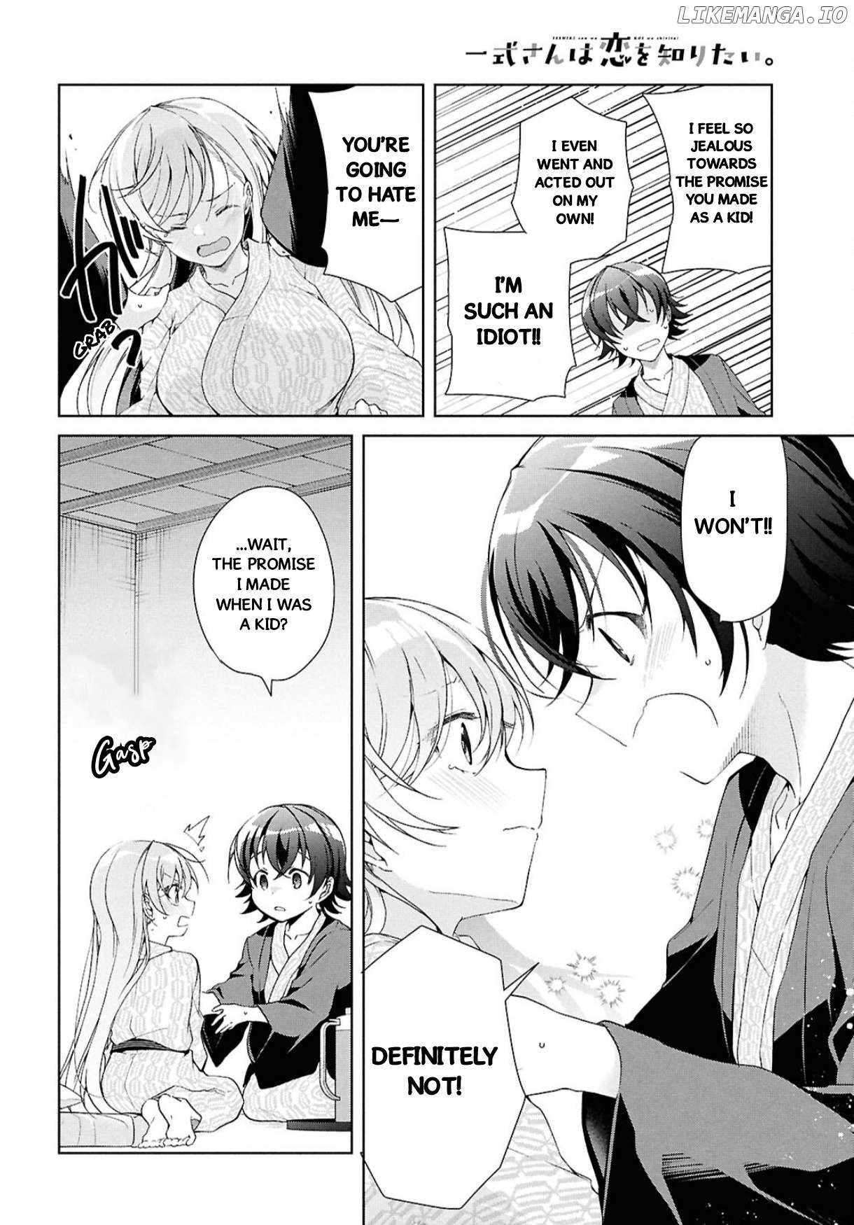 Isshiki-san wa Koi wo shiritai Chapter 40 30